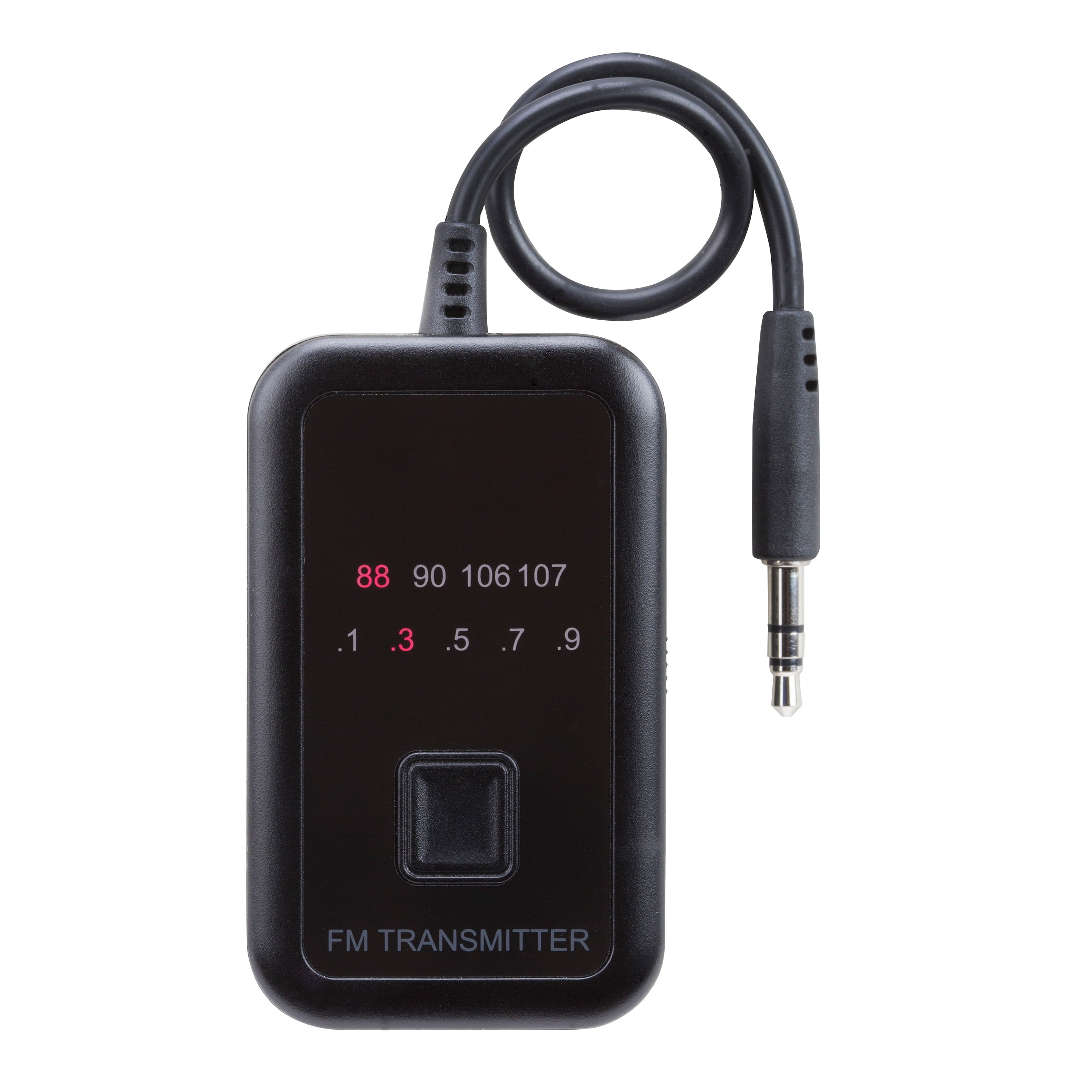 VSIUO FM Transmitter Audio-Adapter, Unterstützt AUX-Anschluss & USB-Stick