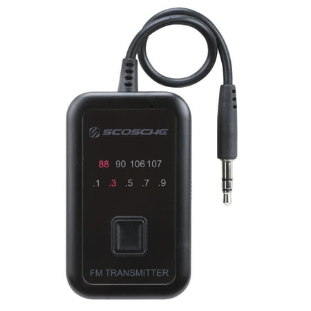 Scosche Fmt4r Tunein Universal Wireless FM Transmitter Black