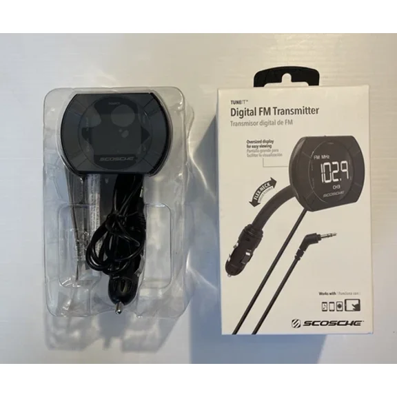 Scosche Fmts3A Tuneit Fm Transmitter - Black