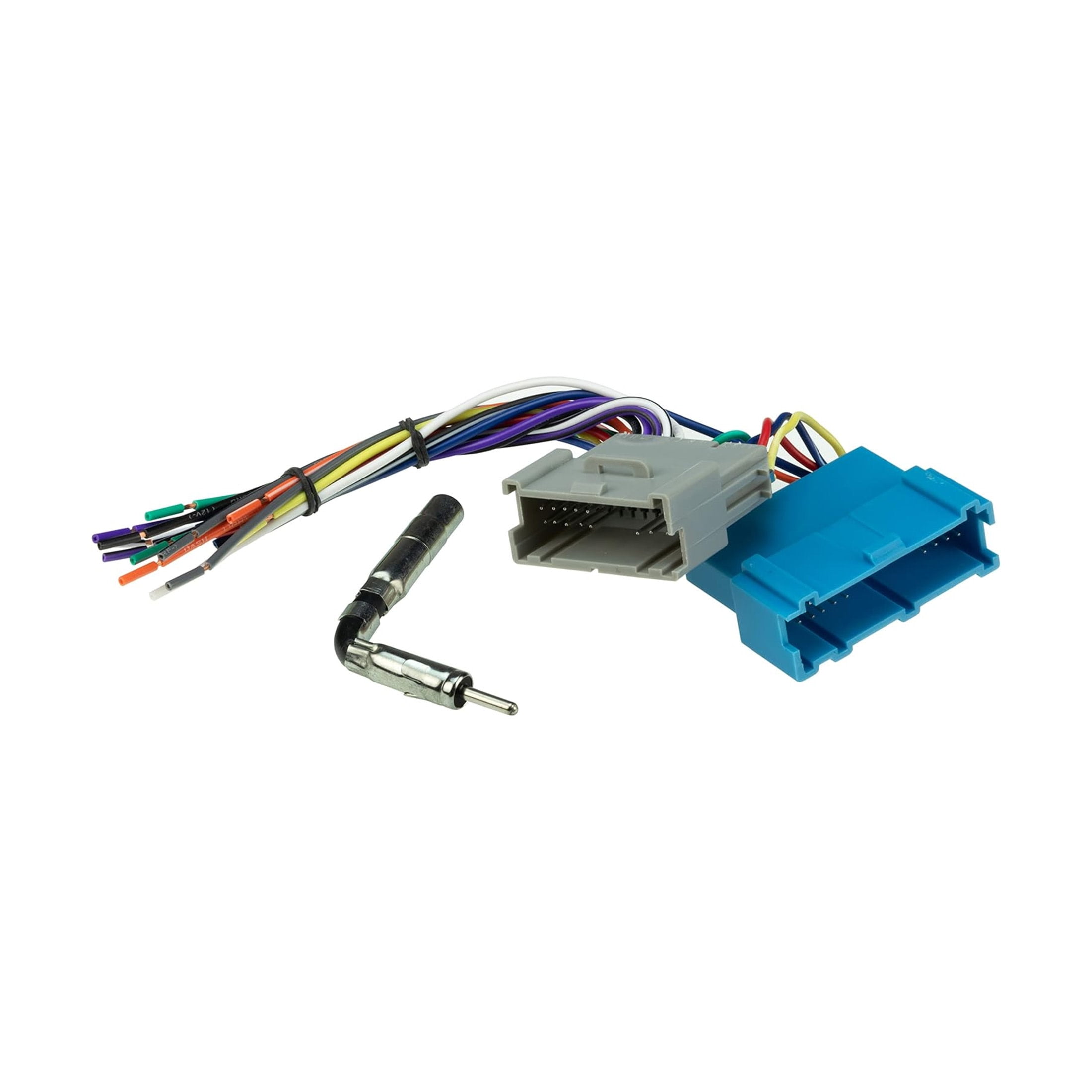 Scosche GM035 Wiring Harness & Antenna Adapter Compatible w/ Select ‘94-2008 General Motors Vehicles