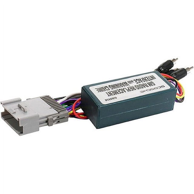 Scosche GM09SR 2000Up GM Radio replacement interface with door chime