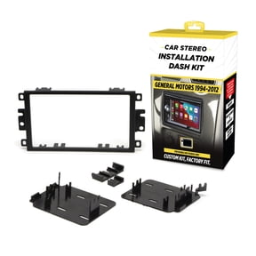 Scosche GM1590DDB Double DIN Dash Kit Compatible w/ Select 1994-2012 General Motors & Import Vehicles