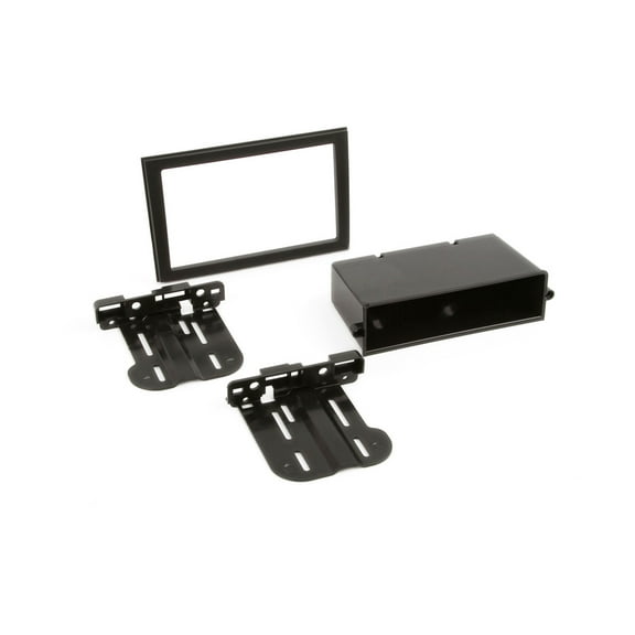Scosche GM1598AB Double or Single DIN w/ Pocket Radio Dash Kit Compatible with Select 2006-2019 GM New
