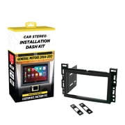 Scosche GM1599B Double DIN Dash Kit for Select 2004-12 Chevrolet, Pontiac and Saturn Vehicles