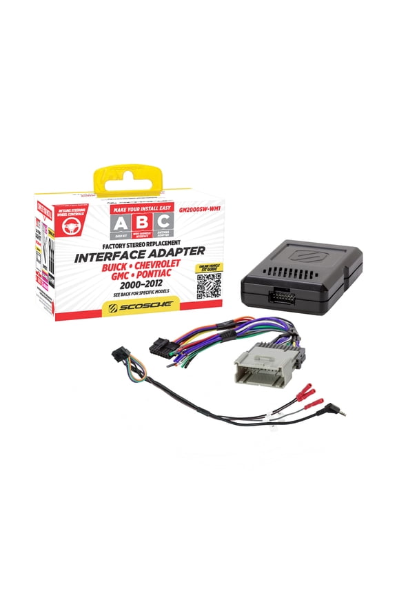Wiring Harness Compatible w/ 2000-13 General Motors Retains Steering Controls GM2000SW-WM1