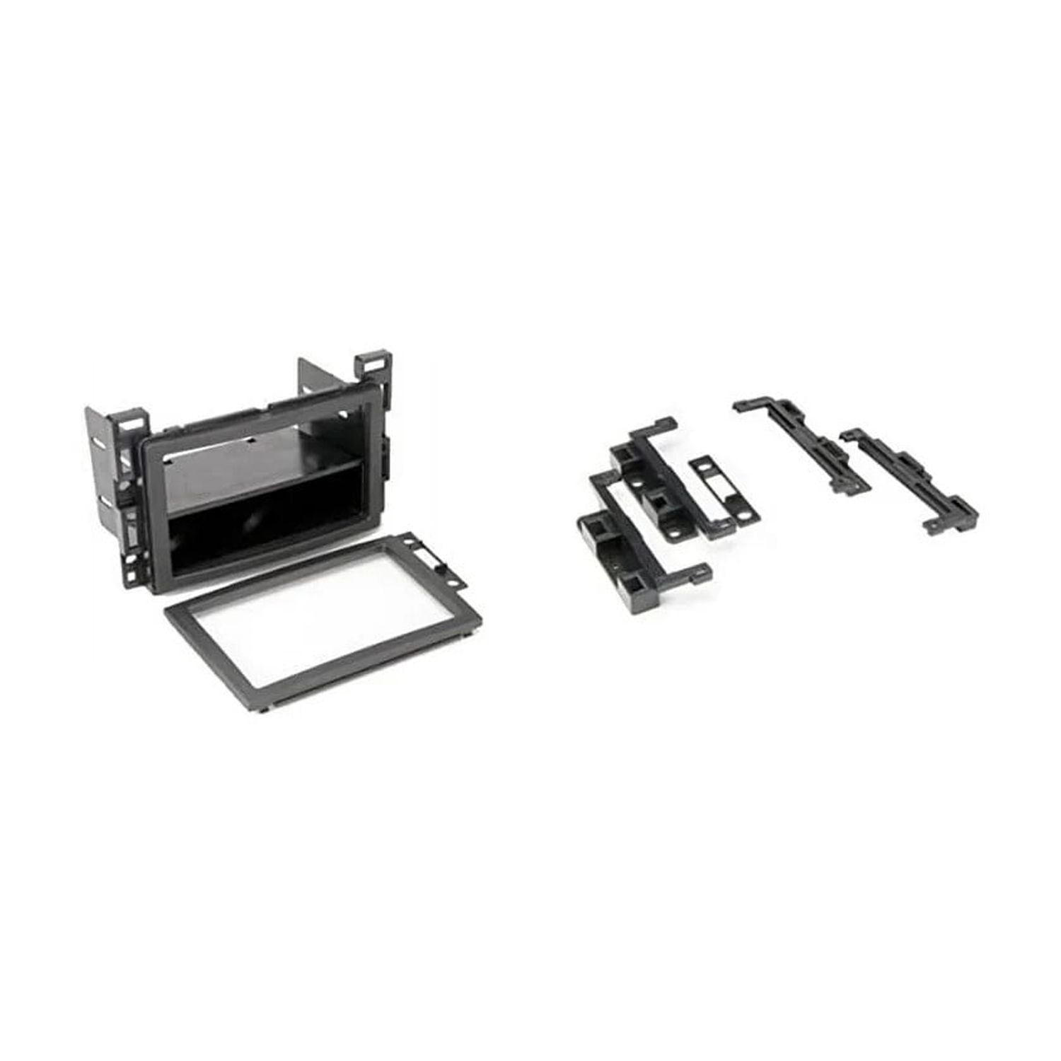 Scosche GM2600-WM1 Single/Double DIN Car Stereo Kit Comp 2004-18 General Motors Black