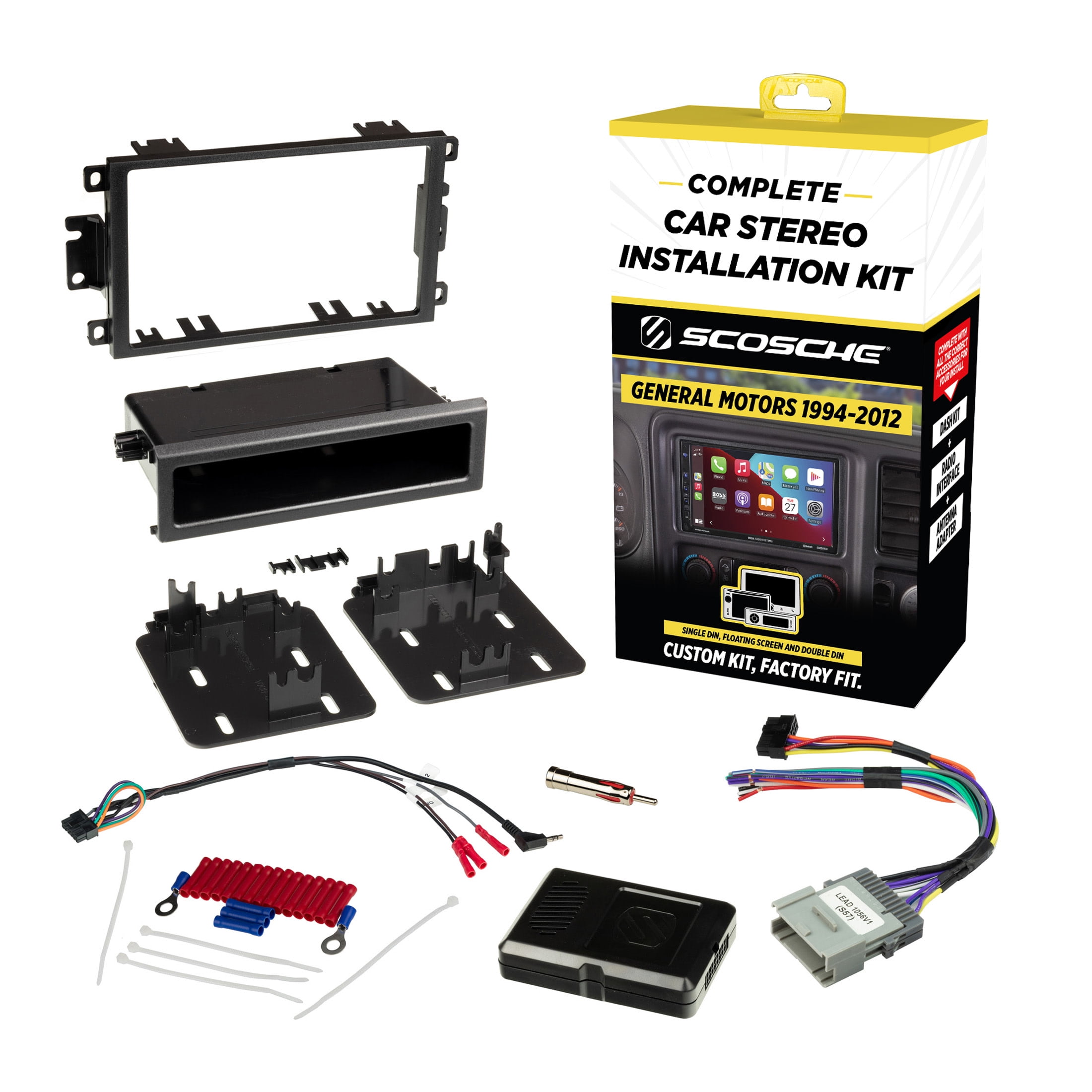 wakeda様 umc3-sec2、umc9-sec2、umc12-057 Scosche GMT0312DDCS Double DIN Dash Kit Compatible with Select