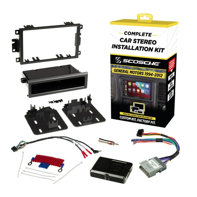 SoundsGood Hyle＆Eidos qdc 2pin セット Scosche GMT0312DDCS Double DIN Dash Kit Compatible with Select