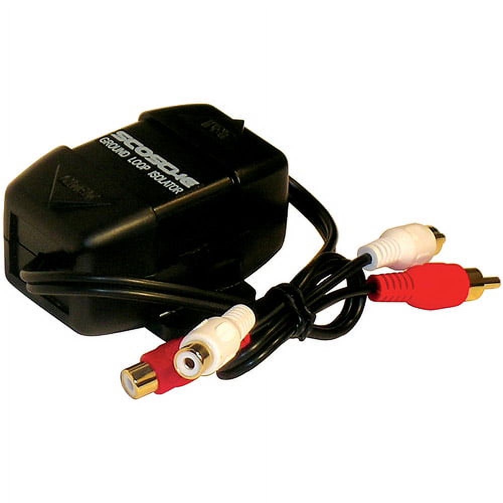 Scosche Ground Loop Noise Isolator for Car Stereo / Radio Installation, Es034 - image 1 of 2