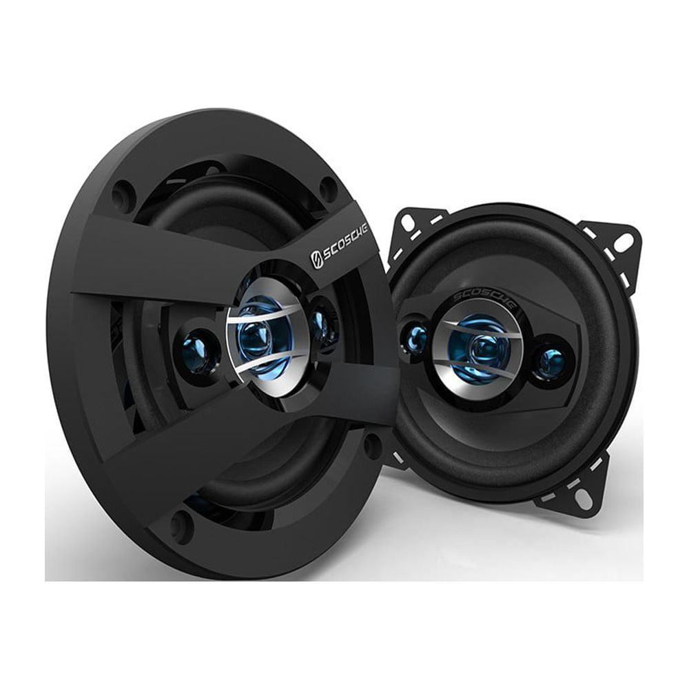 Scosche HD4004 - HD Speakers | Speakers for Cars | 4" Set