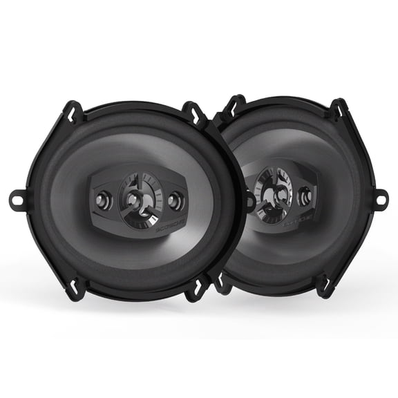 Scosche 5"x7"/6"x8" 4-Way Car Audio Speaker Pair 200W Peak Power Precision HD Sound, HD57684A-WM1SD