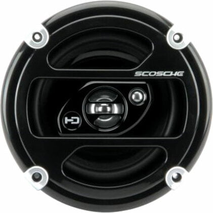 Scosche HD6503 Speaker, 50 W RMS, 250 W PMPO, 3-way, 2 Pack