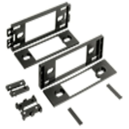 Scosche - Dash Kit for Select Hyundai and Mitsubishi Vehicles - Black