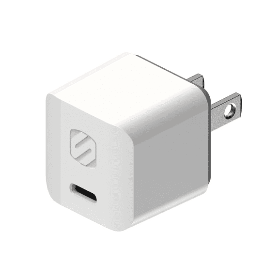 Scosche HPDC30MWT-SP Powervolt 30W USB Type-C Compatible with USB-C Devices White