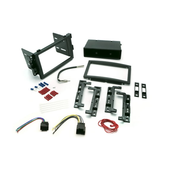 Scosche ICGM10BN Single or Double DIN Dash Kit Compatible w/ Select 2006-2017 General Motors