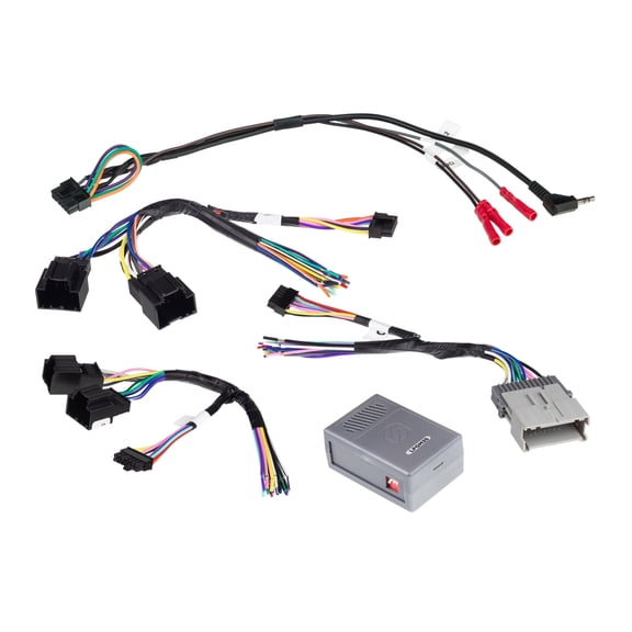 Scosche LPGM35 Link+ Wiring Harness Compatible w/ 2004-21 GM Steering Wheel Control & OEM Amplifier