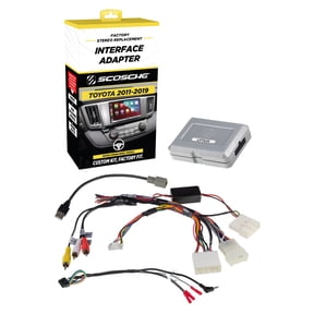 Scosche Link+ LPTA25 Wiring Harness w/ Steering Controls Compatible w/ 11-19 Toyota w/ JBL Audio