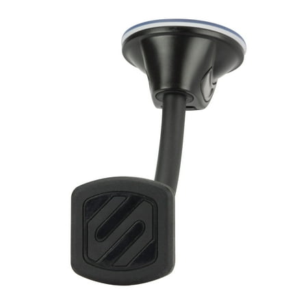 Scosche MAGWDM Magic Mount Magnetic Car Windshield or Dash Phone Mount 360 Degree, Black