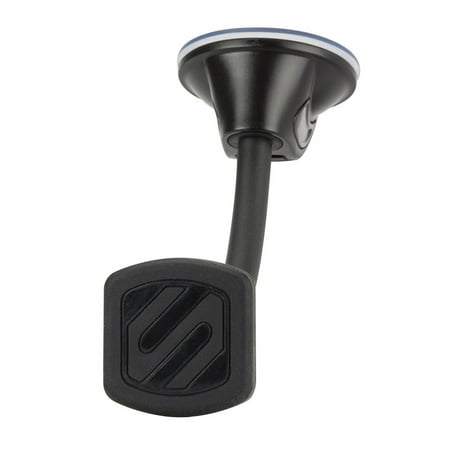 Scosche MAGWDM Magic Mount Magnetic Car Windshield or Dash Phone Mount 360 Degree, Black