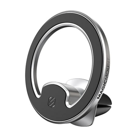 Scosche - MagicMount MagSafe Magnetic Vent Mount for Mobile Phones - Black