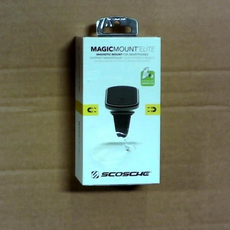 Scosche - MagicMount Elite Magnetic Phone/GPS Vent Mount for Most Cell Phones - Space Gray