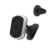 Scosche MP2DVM-SP1 MagicMount Pro2 Magnetic Dash/Vent Universal Smartphone Car Mount Kit, Black