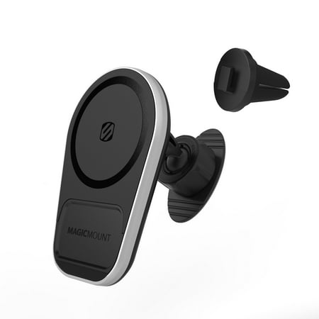 Scosche - MagicMount Pro Charge5 Dash / Vent for most Cell Phones - Black