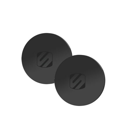 Scosche MPRNDRK-SP Magic Mount Phone Replacement Plate Kit Universal Compatibility Black