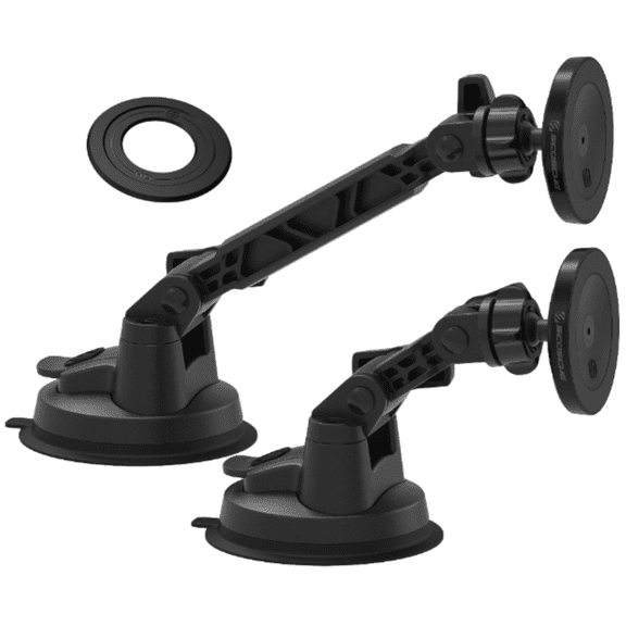 Scosche MagicMount Pro HD Heavy Duty Magnetic Phone & Tablet Window/Dash Mount w/ 360 Viewing MXMSWDA2HD