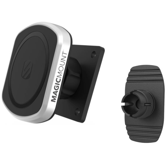 Scosche MagicMount Pro2 MagSafe Magnetic Mount w/ AMPS & Adhesive Adapter Base Compatible w/ ProClip