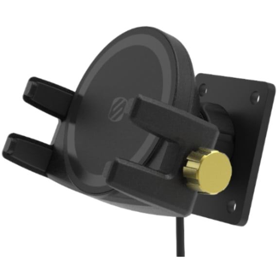 Scosche MagicMount Rugged Qi2.2 25W Charge MagSafe Compatible AMPS Mount w/ 56W Charger MRQTGAMPS-XC