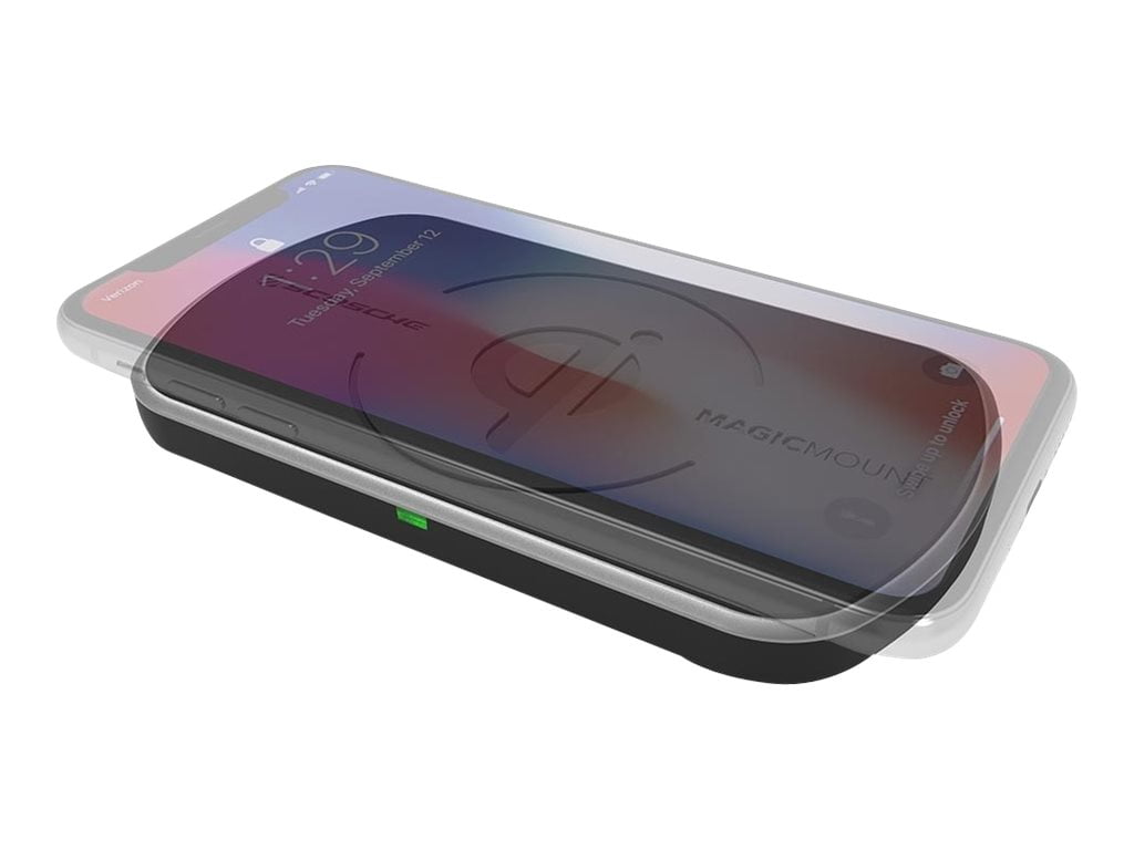 Scosche MagicMount Universal Magnetic Charging Phone Mat - For Qi-Enabled Devices, Fast Charge Compatible - Up to 10 Watts
