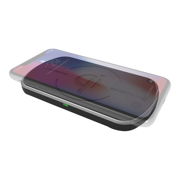 Scosche MagicMount Universal Magnetic Charging Phone Mat - For Qi-Enabled Devices, Fast Charge Compatible - Up to 10 Watts