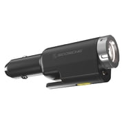 Scosche 5-in-1 Emergency Tool, Seatbelt Cutter-Window Breaker-Flashlight-Car Charger-PowerBank PB5N1-VA
