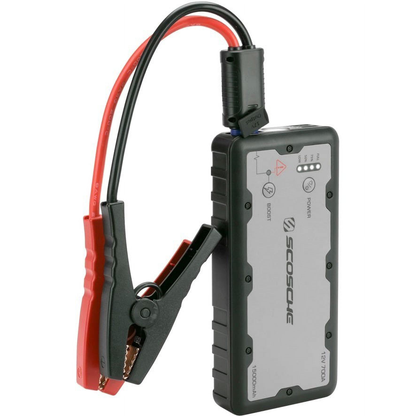 Scosche PBJ7001 PowerUp 700 Portable Car Jump Starter with 15,000 mah
