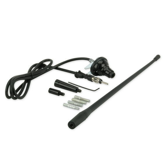 Scosche RMA900-WM1SD Universal 13” Rubber Mast Car Radio Antenna Fits Domestic and Import Vehicles