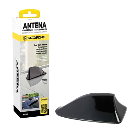 Scosche Shark Fin AM/FM Radio Antenna Cover Fits Most Vehicles w/ an Existing Roof Antenna RMSFC-MX3