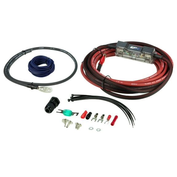 Scosche RPAK10 EFX Rogue True 10 Gauge OFC Amp Sub Wiring Kit - w/ Remote Wire & In-Line Fuse Holder