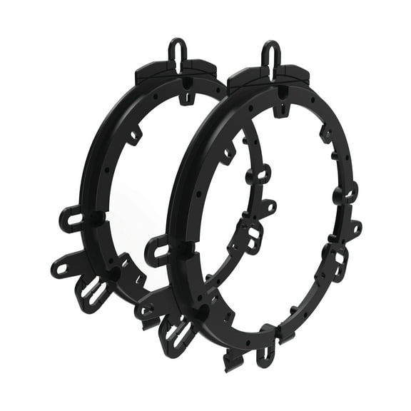 Scosche SAU65-MX3 Universal 5.25" 6.5" 6.75" Car Speaker Adapter Pair  Fits 1995-2022 Vehicles