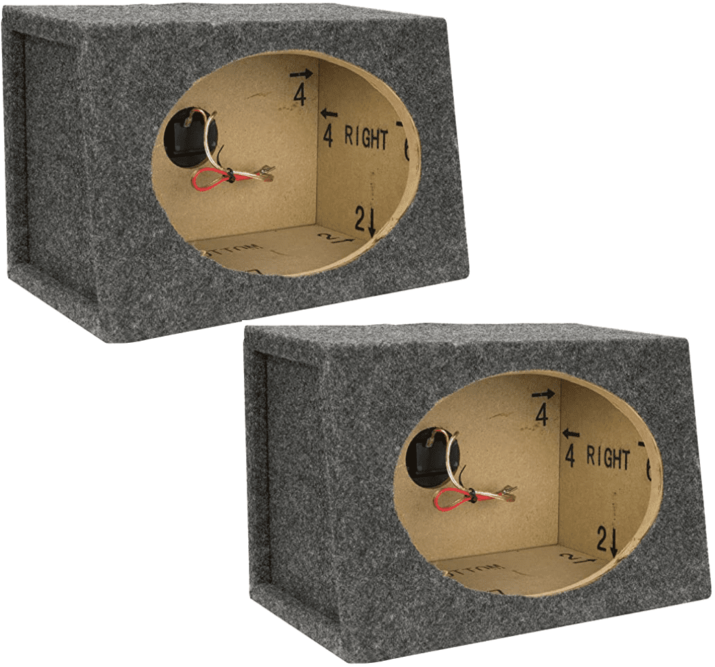 Scosche SE69KT2WP1 Pair of 6x9 Car Audio Speaker Enclosures Sturdy