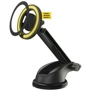 Scosche SMS1WDEX-1 MagSafe Phone Stand, Magnetic Cell Holder for Windshield/Dashboard, Suction Mount