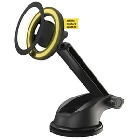 Scosche SMS1WDEX-1 MagSafe Phone Stand, Magnetic Cell Holder for Windshield/Dashboard, Suction Mount