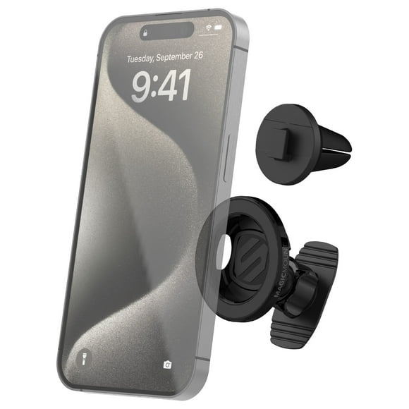 Scosche 360° Adjustable MagicMount MagSafe Dash / Vent Magnetic Mount Comp w/ Popsockets SMS2DV-SP1