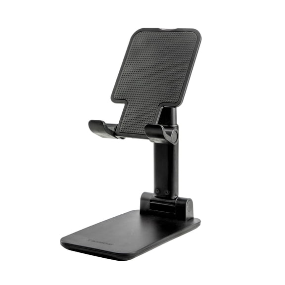 Scosche SUFMPS-SP Universal Adjustable Phone Stand and Holder with Non-Slip Cradle Black