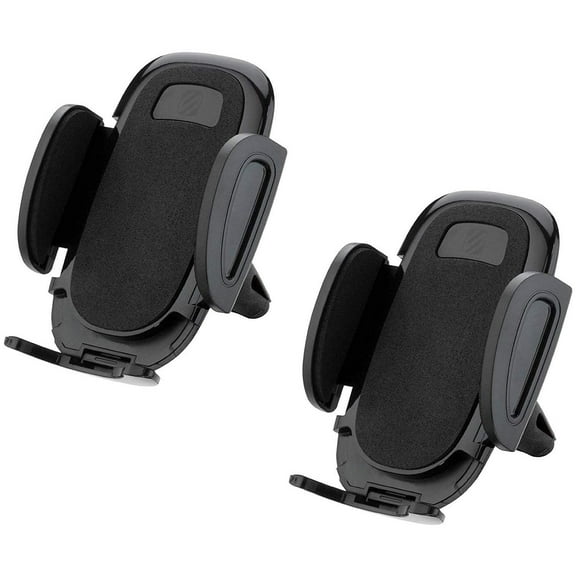 Scosche SUHV-2PKXCES0 Universal Hands-Free w/ Quick Release Button Vent Mount (2 Pack)