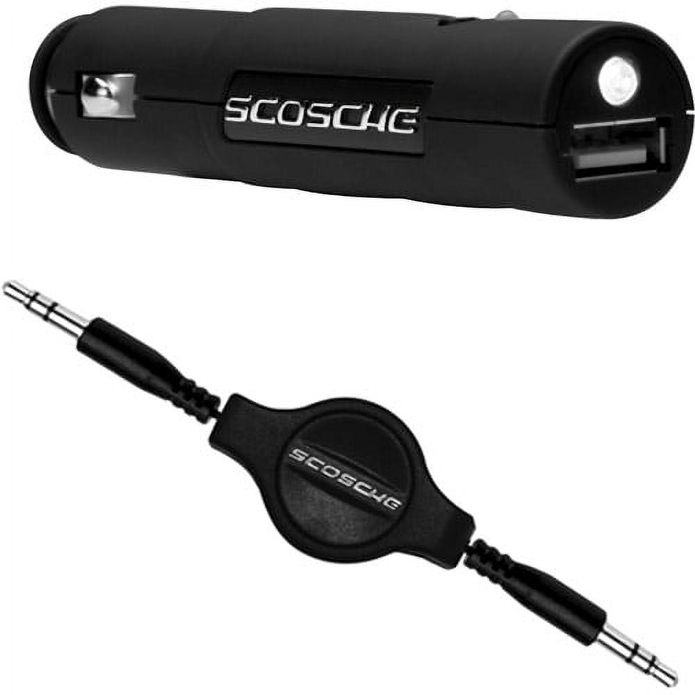 Scosche USB 12V Car Charger/Flashlight
