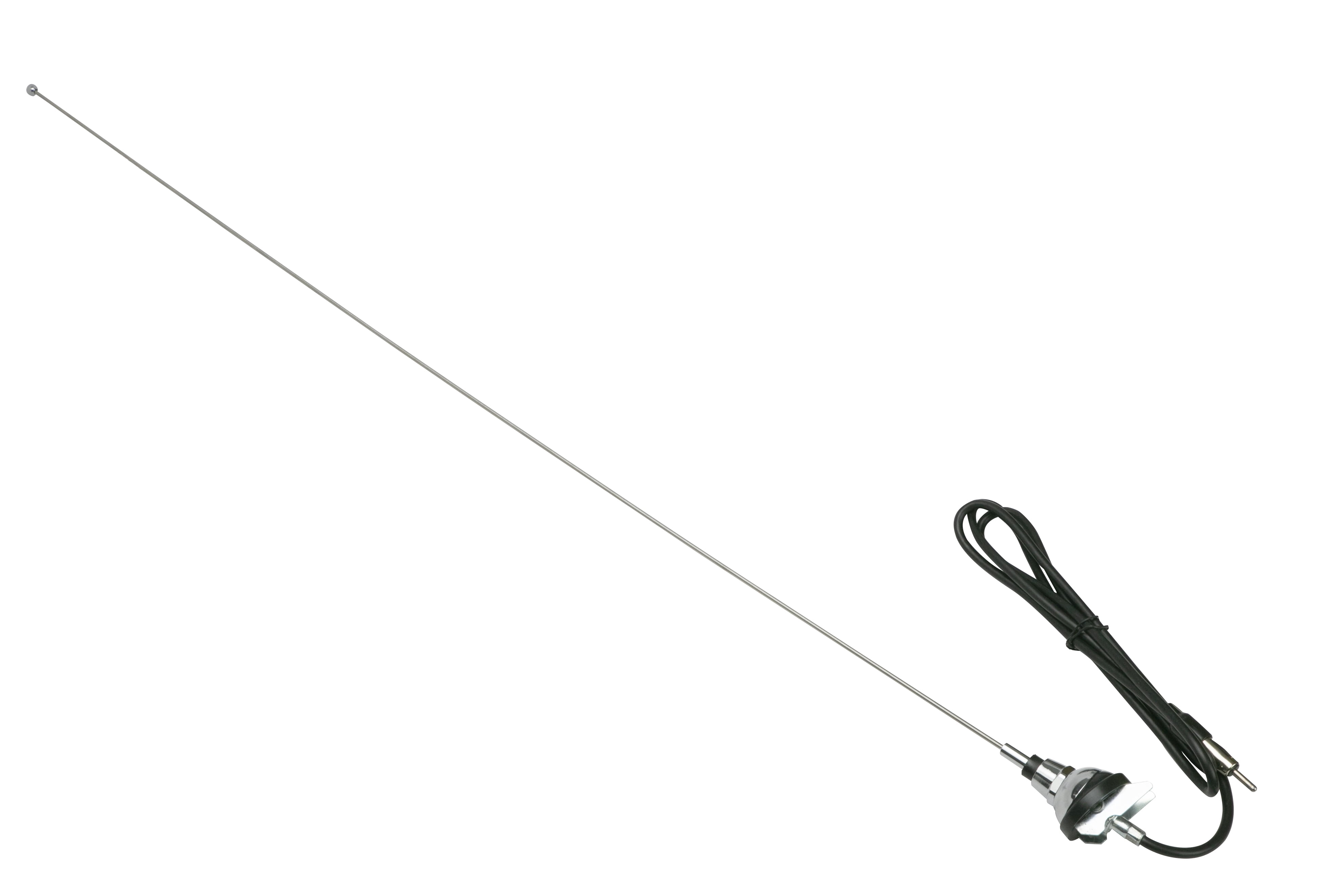 Scosche UT73WP1 31” Top Mount Replacement Car Antenna with 4.2 ft