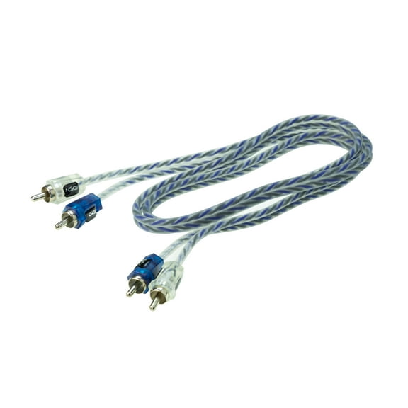 Scosche V3 EFX Vector 2-Channel Twisted Pair RCA Interconnect Audio 3 Foot Male to Male