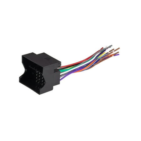 Scosche VW03B Wiring Harness Compatible w/ Select 1999-2018 Non-Amplified Domestic & European