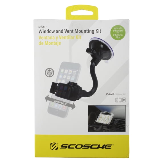 Scosche snapFIT Universal Vent and Windshield mounting kit